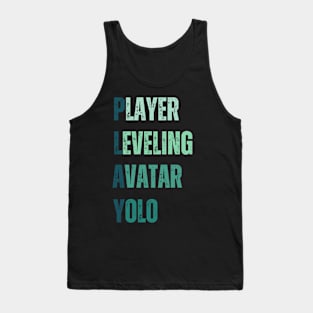 Play funny gaming acronym vintage Tank Top